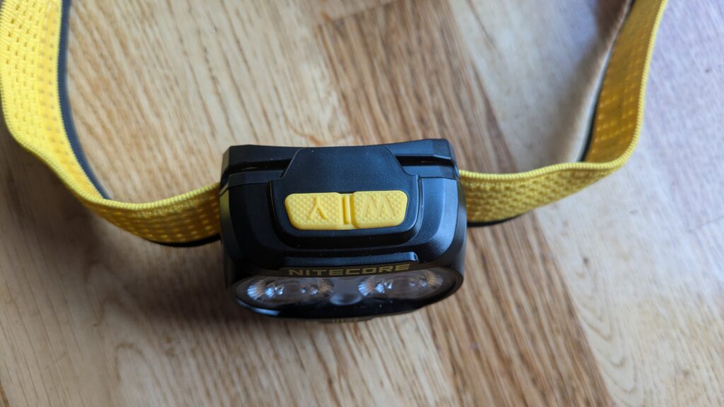 Nitecore UT27 top view