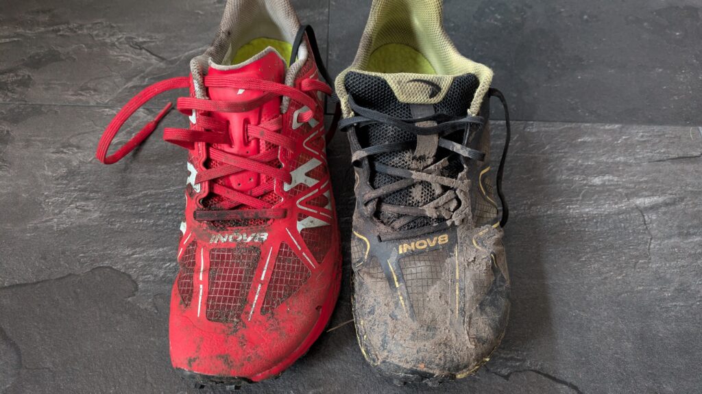 side by side Mudtalon Speed V2 and V1